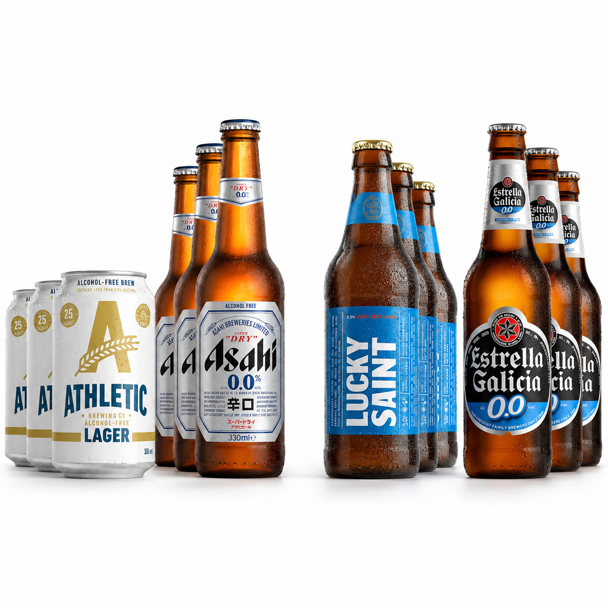 Best Selling Alcohol Free Lager Case 12 Pack